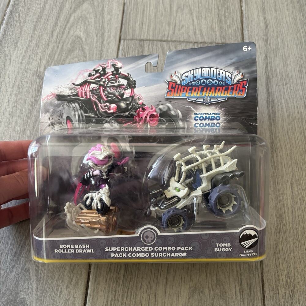 Skylanders Superchargers Combo Pack Bone Bash Roller Brawl And Tomb Buggy
